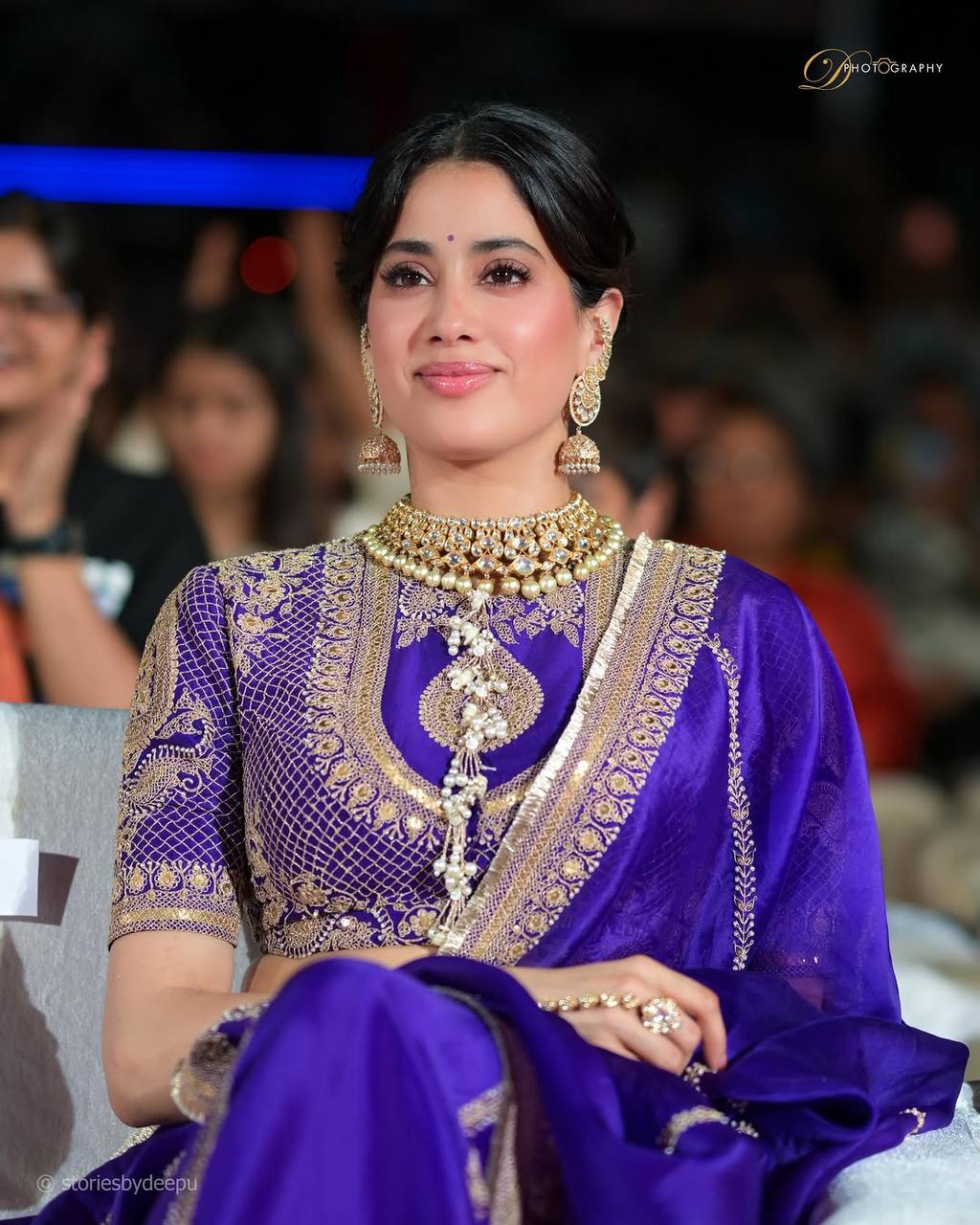Royal Amethyst Purple Silk Lehenga Choli with Majestic Gold Zari Heritage Motifs and Elaborate Borders